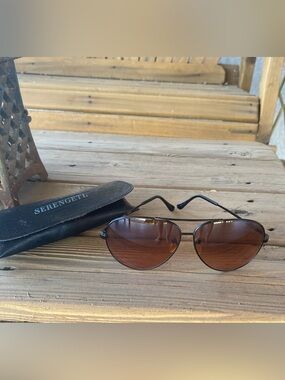 vintage Serengeti Aviator sunglasses 5222 famous  driving lenses